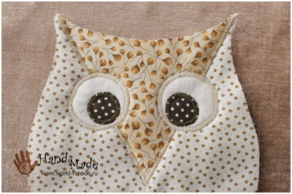 Potholder „bagoly” saját kezűleg (tack tack bagoly minta saját kezűleg, hogyan kell varrni a mester osztály bagoly baglyok szövet) Potholder „bagoly” saját kezűleg
