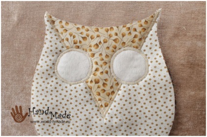 Potholder „bagoly” saját kezűleg (tack tack bagoly minta saját kezűleg, hogyan kell varrni a mester osztály bagoly baglyok szövet) Potholder „bagoly” saját kezűleg