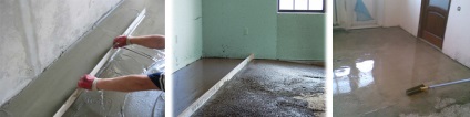 Számítás áramlási esztrichek a padló zabpelyhet (25 kg szintező töltőanyag) A számítás a áramlási esztrich padló zabpelyhet 25 kg