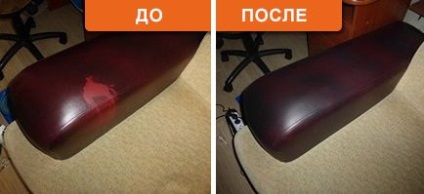 Ремонт шкіряних меблів, шкіри диванів і крісел на дому - ціна від 1000 руб в москві
