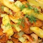 Receptek burgonya egy serpenyőben, kartofan (burgonya) Receptek burgonyával egy serpenyőben, kartofan