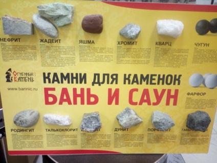 Értékelés szauna kövek kövek a fürdő kiválasztásához (fürdő) Értékelés szauna kövek kövek a fürdő kiválasztásához