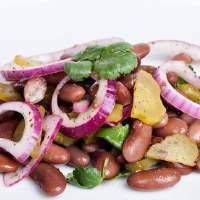 Saláta bab, 120 receptek babbal fényképpel (Készítsünk ez a recept) Saláta bab, 120 receptek babbal fotókkal