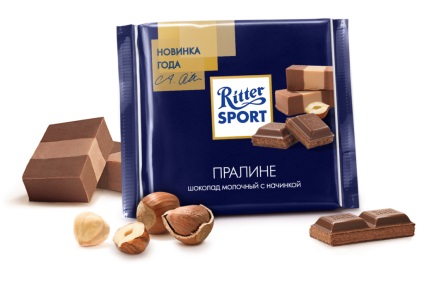 Ritter Sport Chocolate választék fotó érdekességeket