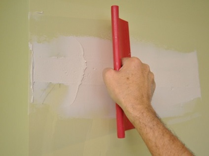 Шпаклівка по фарбі водоемульсійною можна шпаклювати, класти, відео-інструкція з фарбування стін
