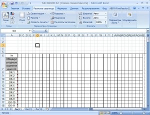 Az átmenő vonal, Word 2003, Word 2007, Word 2010 (oldal elrendezés) Az átmenő vonal, Word 2003, Word 2007, Word 2010