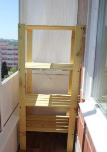Az állvány az erkélyen kezét, hogyan kell csinálni (kéz) Az állvány az erkélyen kezét, hogyan lehet