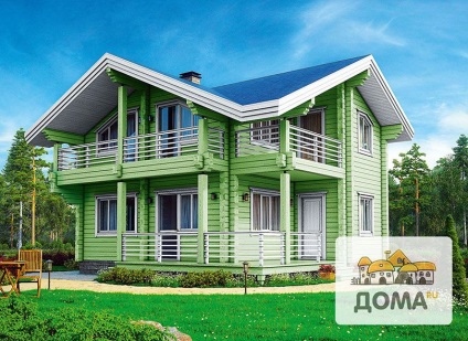 Építése faházak, kulcsrakész, olcsó (a részleteket Cottage gerenda) Építése faházak, kulcsrakész, olcsó