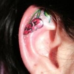 Tattoo fotó cseresznye, érték és szerkezetek (fotó) Cseresznye tetoválás fotók, vázlatok és értéke