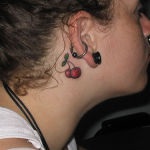 Tattoo fotó cseresznye, érték és szerkezetek (fotó) Cseresznye tetoválás fotók, vázlatok és értéke