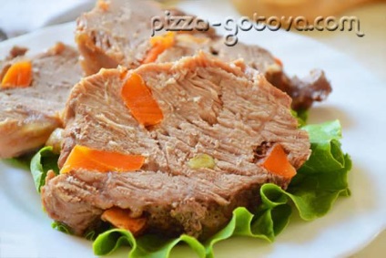 Borjú sült a sütőben fóliával - recept fotókkal (fólia) Borjú kemencében sült fólia - a recept egy fotó
