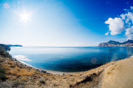 Top 10 legtisztább tenger és a legjobb strandok a Krím
