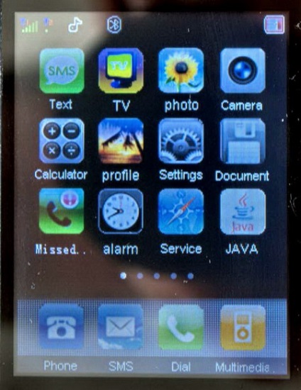 Érintőképernyős telefon - kínai iphone klón