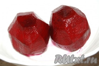 Párolt cékla - egy recept fényképpel (répa) Párolt cékla - a recept egy fotó