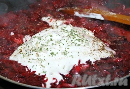 Párolt cékla - egy recept fotó (só bors fűszer) Párolt cékla - a recept egy fotó