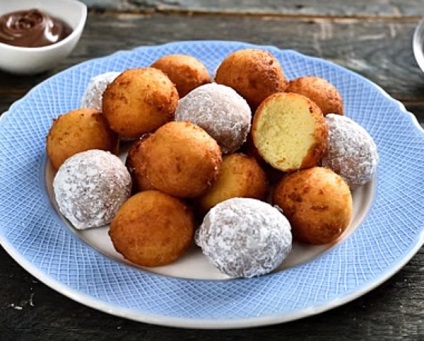Túró recept gyöngyök (gyöngyök) Túrós golyók recept