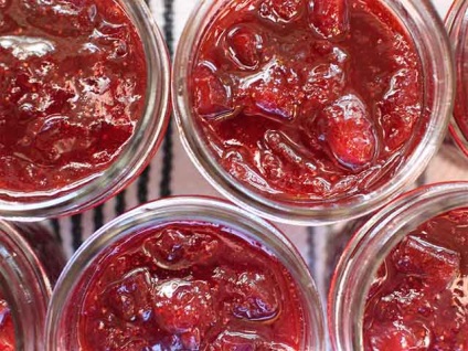 Rebarbara jam - ízletes receptek téli