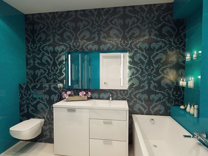 Lehetőségek fürdőszoba tervezés a házban, válogatott képek belsővel és tervezési ötletek