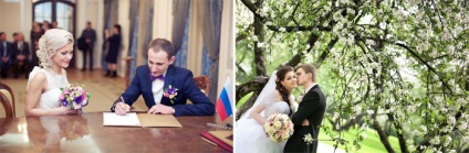 Tavaszi esküvő tervezési ötletek a fotók, képek a menyasszony és a vőlegény