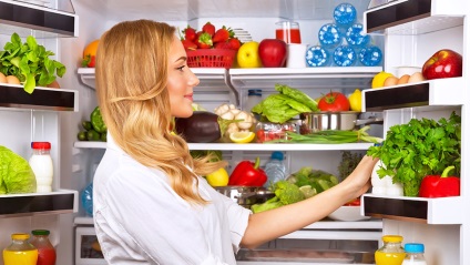 Tárolása ételt a hűtőszekrénybe, amennyire csak lehetséges, a szabályok