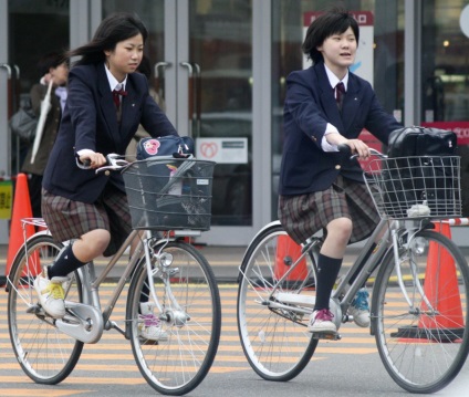 Japán iskolás - japán lányok fotó