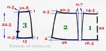 Szoknya nap széles járom, fúziós stílusok (szoknya) Szoknya nap széles járom, fúziós stílusok