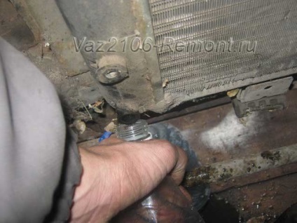 Cseréje a hűtőfolyadék (fagyálló hűtőfolyadék vagy), javítási VAZ-2106
