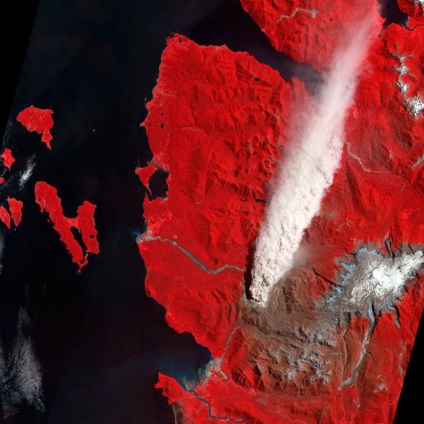 Földi vulkánok, fényképezett űrből (Volcano) Földi vulkánok, fényképezett űrből