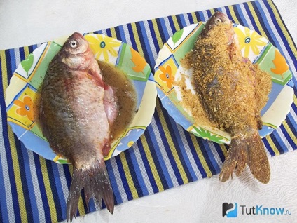 Sült hal rántva - recept és kép (fotó) Sült hal rántva - recept és fotó