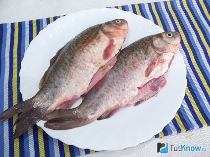 Sült hal rántva - recept és fotó (hal keksz) Sült hal rántva - recept és fotó