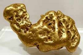 Arany - az út érc tuskók információt aranybányászat