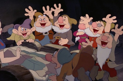 11 érdekes tény a rajzfilm „Hófehérke és a hét törpe”