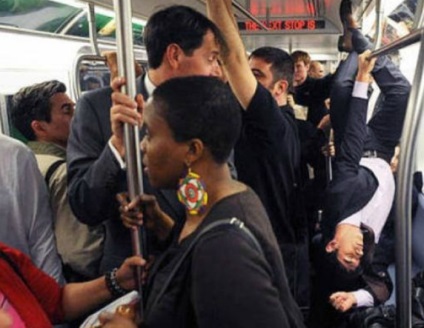 20 világos helyzetek, amelyek bármikor megtörténhet veled a metróban