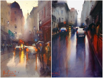 5 Művészek, szerelmesek az esőben