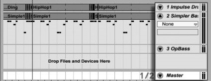 Ableton Live szetteket