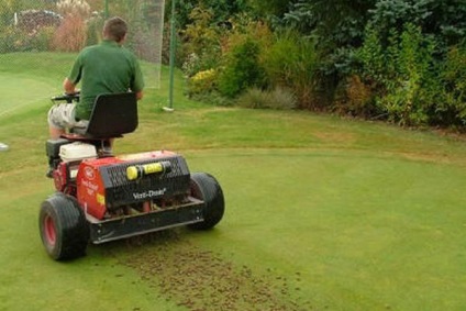 Aeratorok készült saját kezével, irtóborona levegőztető, videó