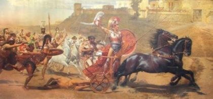 Achilles (Achilles) - a legnagyobb görög hős a trójai háború, az ősi istenek és hősök