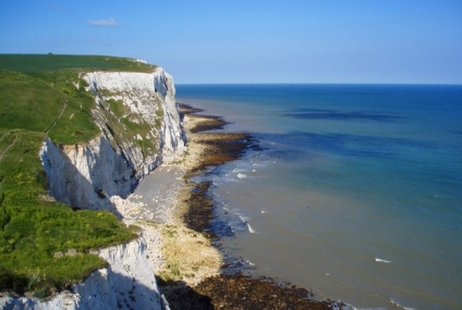 Dover fehér sziklái Anglia, a természet csodáit