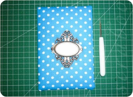 Notepad kezüket puhafedeles, scrapbooking on (ceruza) Jegyzettömb a kezüket a szülőknek szóló scrapbooking