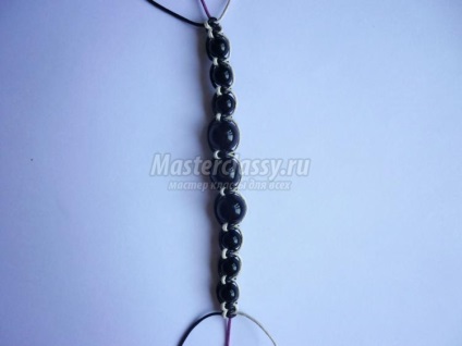 Shambhala karkötő viaszos zsinór (Shamballa karkötő a kezét) Shambhala karkötő viaszos zsinór
