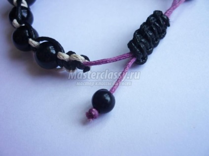 Shambhala karkötő viaszos zsinór (Shamballa karkötő a kezét) Shambhala karkötő viaszos zsinór