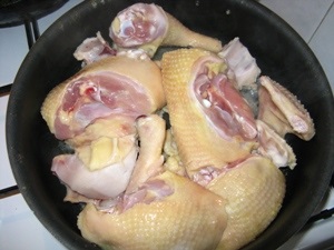 Chakhokhbili csirke - Fotó-lépésre főzés receptek