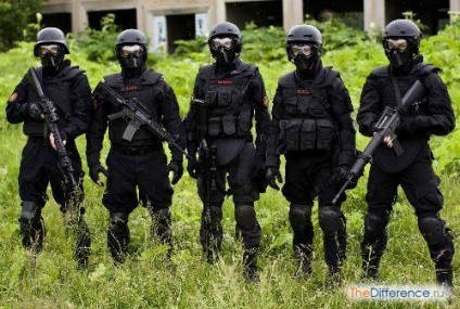 Mi eltér straykbol paintball (paintball) Mi a különbség az airsoft paintball