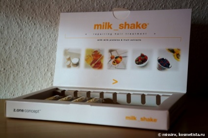 Concept milk_shake javítási haj kezelésére a szép haj vélemények
