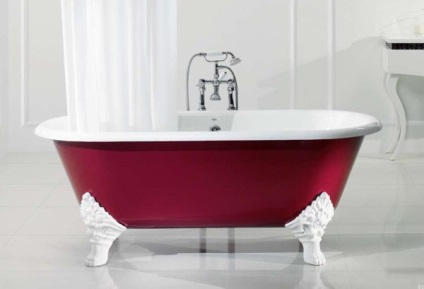 Színes fürdőbe, ami színt választani, design világos és sötét árnyalatok