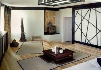 helyiség kialakítása a japán stílusú