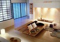 helyiség kialakítása a japán stílusú