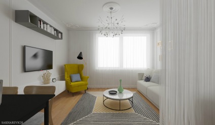 Design projekt a szabvány egy hálószobás apartman sorozat g-5i (& # xd; & # xa; tervezzen egy tipikus két hálószobás apartman) Design projekt a szabvány egy hálószobás apartman sorozat g-5i
