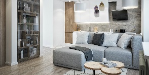 Design projekt a szabvány egy hálószobás apartman sorozat g-5i (BR) Design projekt a szabvány egy hálószobás apartman sorozat g-5i