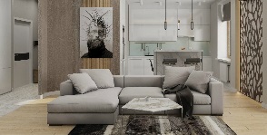 Design projekt a szabvány egy hálószobás apartman sorozat g-5i (tervezési merülésnél modell apartmanok) Design projekt a szabvány egy hálószobás apartman sorozat g-5i